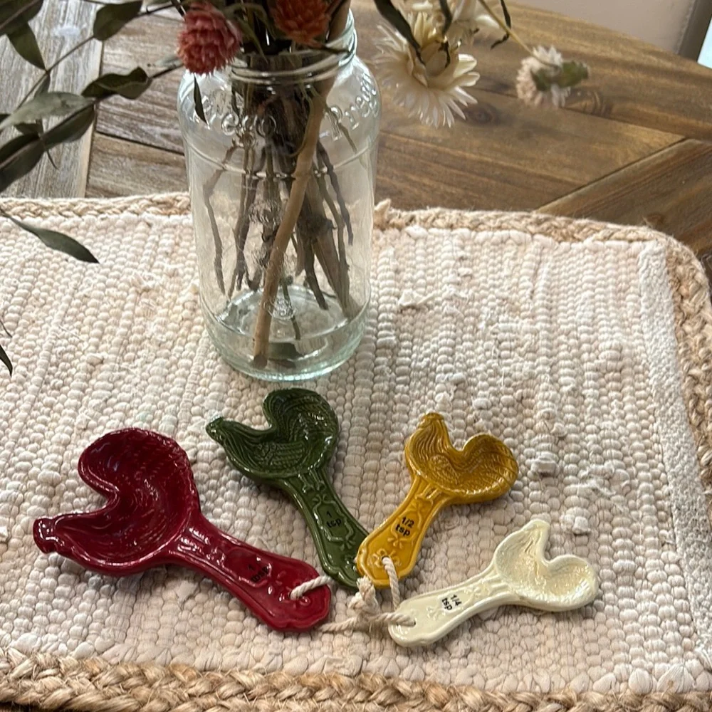 Colorful Ceramic Spoon Rests Set - Picture 1 of 7